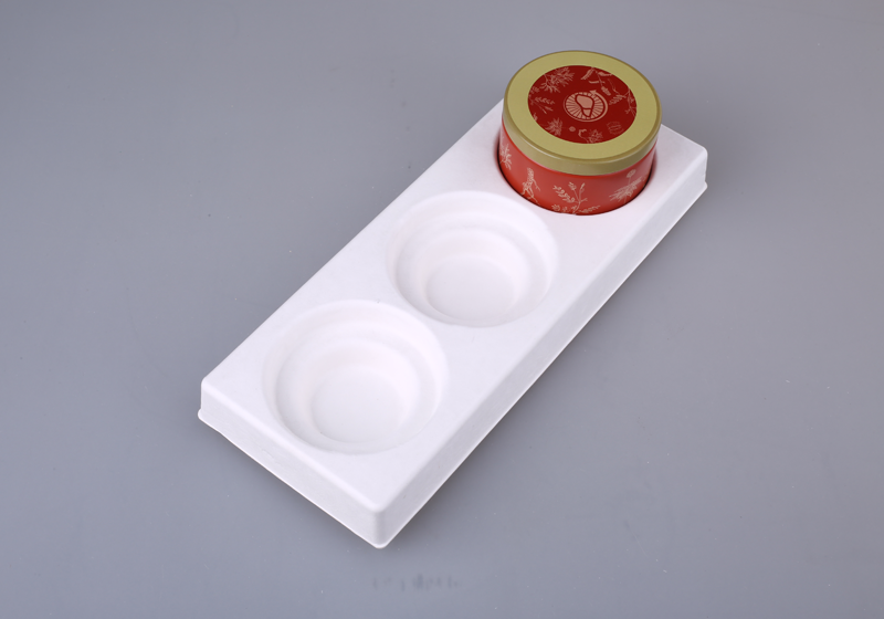 補(bǔ)品濕壓甘蔗渣可降解紙托