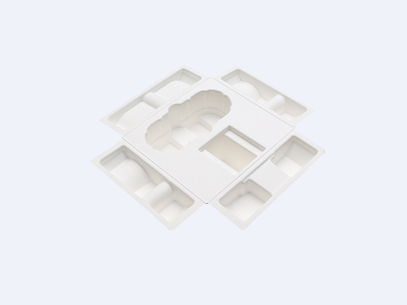 玩具白色濕壓紙托包裝定制