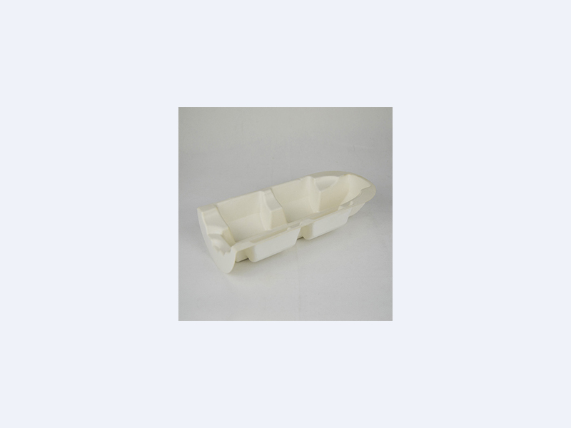 酒紙托白色濕壓甘蔗漿紙漿模塑包裝