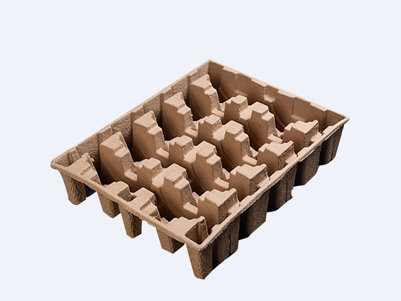 電子產(chǎn)品黃色干壓紙托