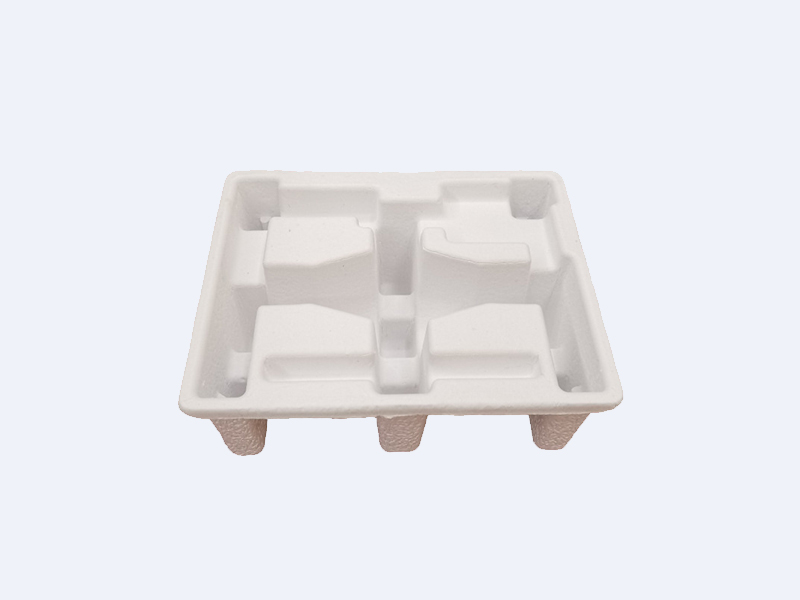 電子產(chǎn)品白色干壓紙托