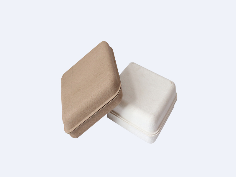 包裝盒黃色干壓紙托