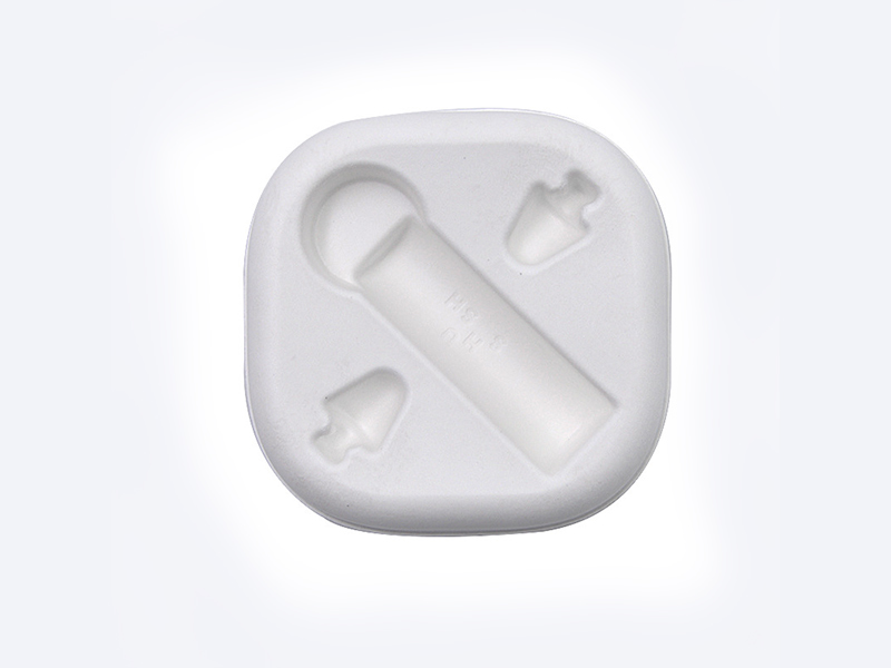 車載充電器白色甘蔗漿濕壓紙托