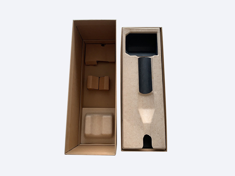 白色吹風(fēng)筒環(huán)保濕壓紙托