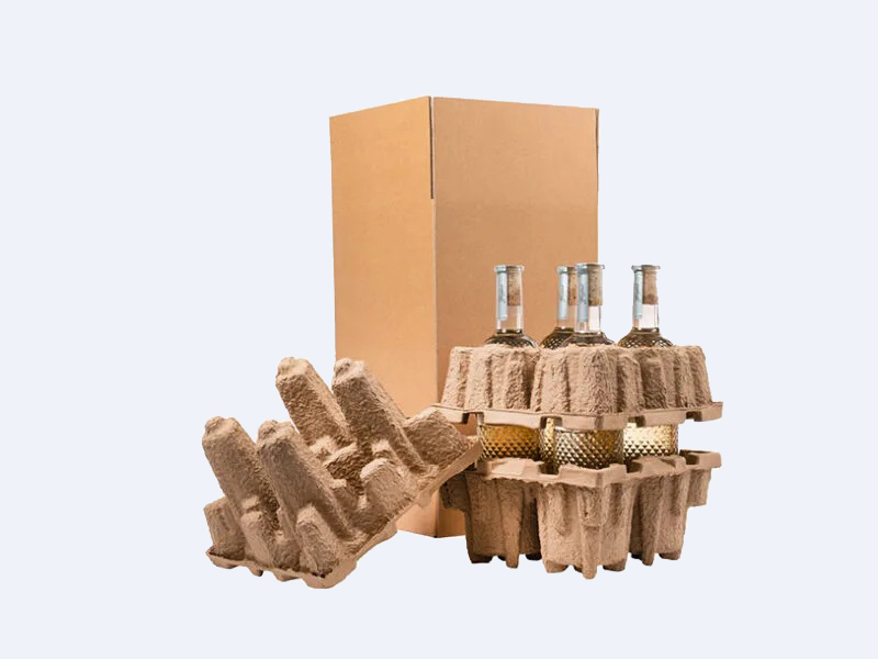 酒水類托黃色干壓