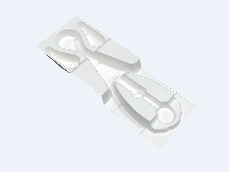 醫(yī)療器械白色濕壓紙托定制