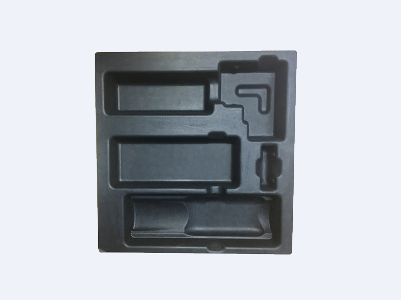 電子類黑色濕壓紙托包裝內(nèi)托